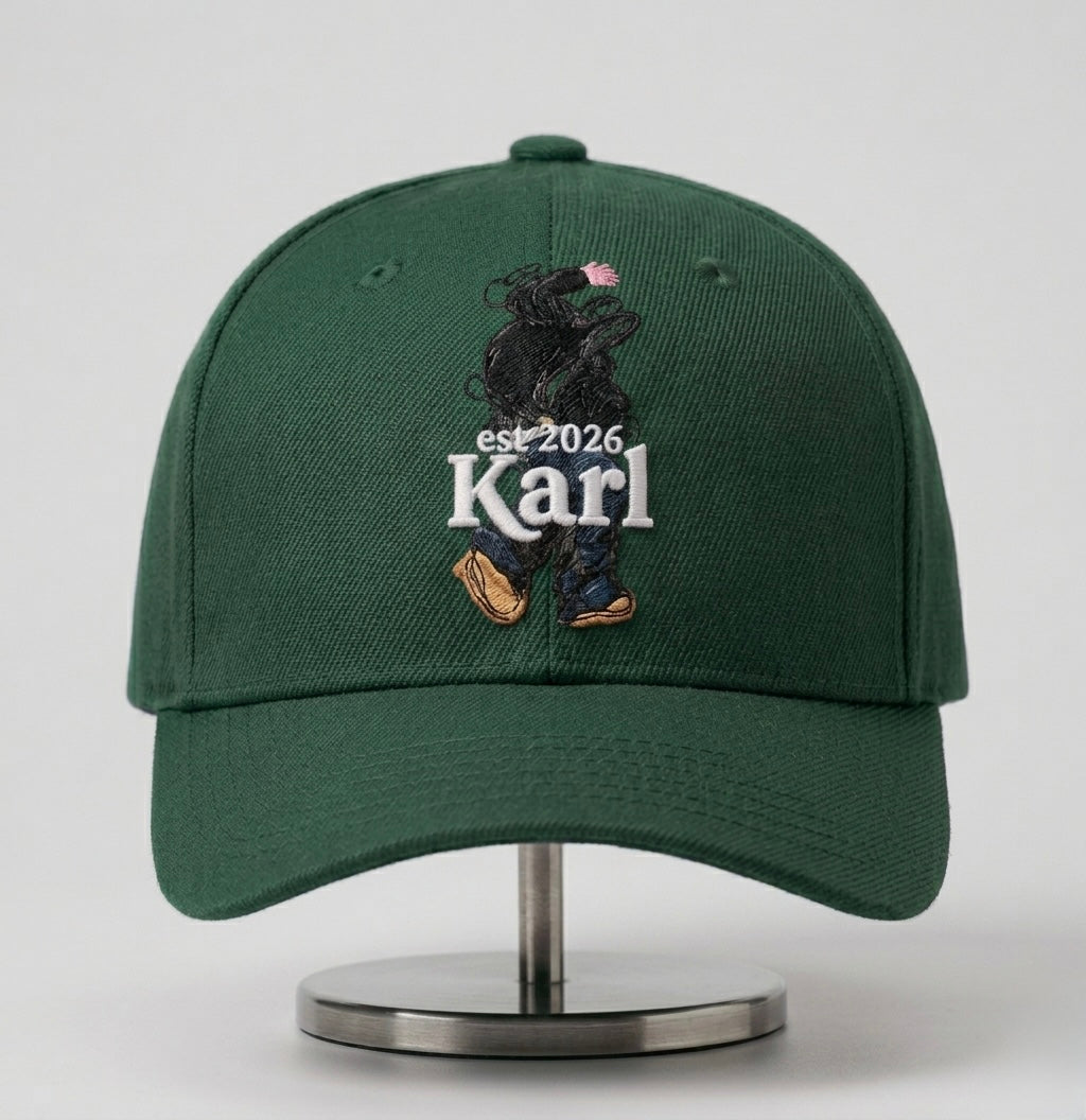 EST 2026 Karl Baseball cap Green