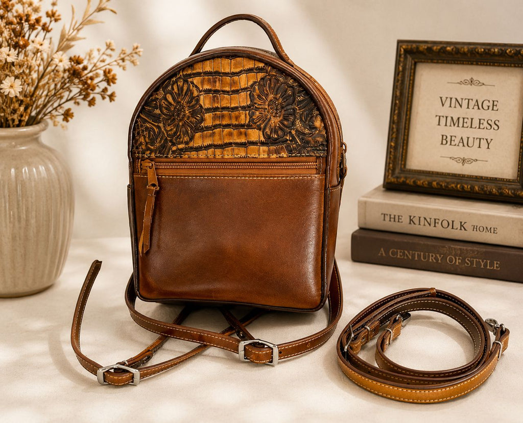 Ladies Vintage Leather Handbag